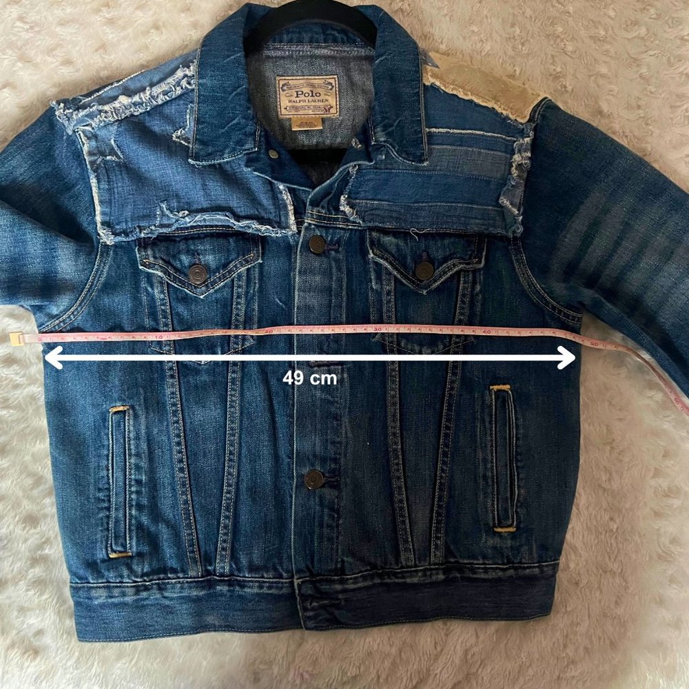 POLO Ralph Lauren denim jacket RARE - Picture 6 of 9